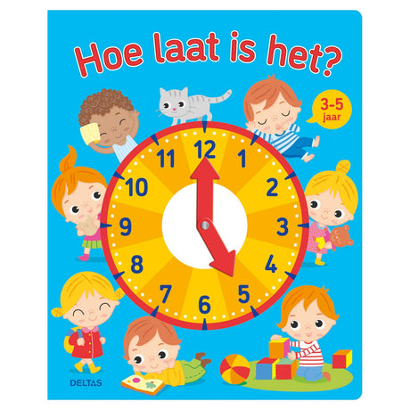 Libro de juntas de Delta: ¿qué hora es? (3-5 años)