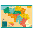 Montaña rusa educativa Deltas - mapa Bélgica