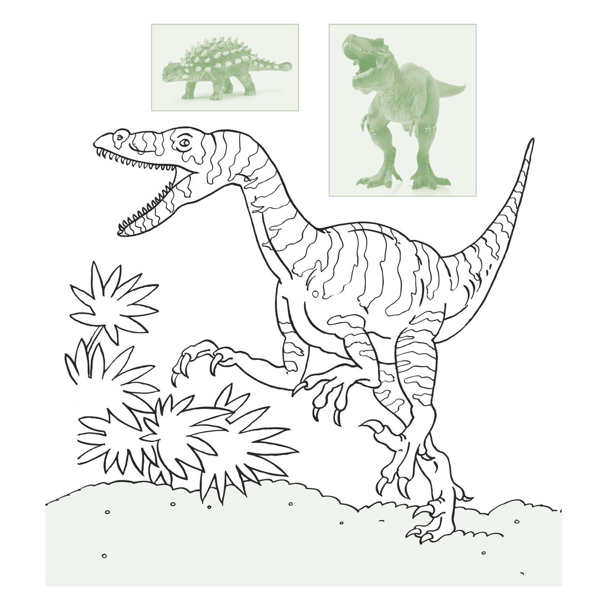 Desfile de calcomanías de Deltas Dino