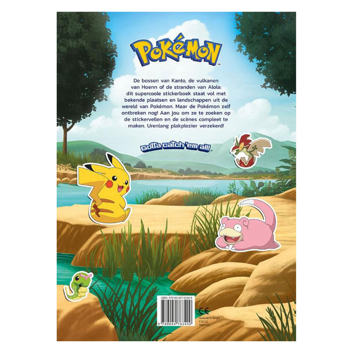 Diversión súper pegatina de pokemon deltas