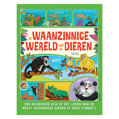 Deltas el loco mundo de los animales libro infantil