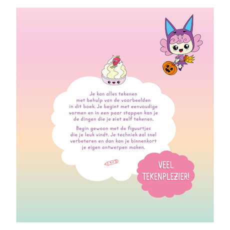 Libro de hobby Deltas paso a paso kawaii aprendiendo a dibujar