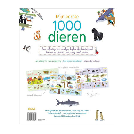 Deltas mi primer libro de observación de 1000 animales.