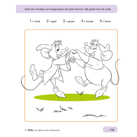 Deltas Disney con los que aprendo: escribir, leer y contar (4-5 años)