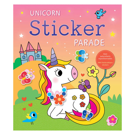 Desfile de pegatinas de unicornios de Deltas