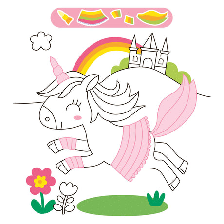 Desfile de pegatinas de unicornios de Deltas