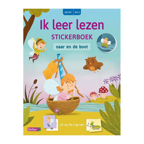 Libro de pegatinas Deltas Aprendo a leer - El Sarre y el barco (avi m3 avi 1)