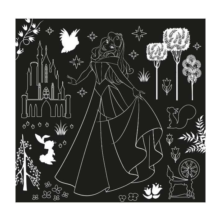 Tarjetas rasca y gana Deltas Disney princesa