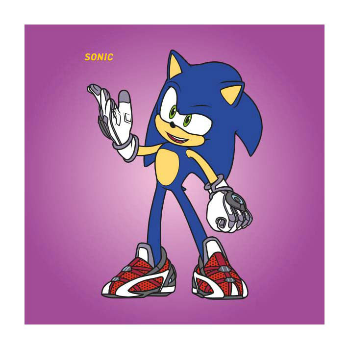 Diversión de Sonic Prime Color de Deltas.
