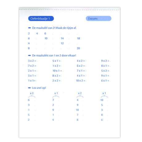 Hojas de práctica de deltas para tablas de multiplicar y tablas de división (7-8