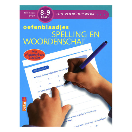 Fichas de práctica de ortografía y vocabulario deltas (8-9 años)