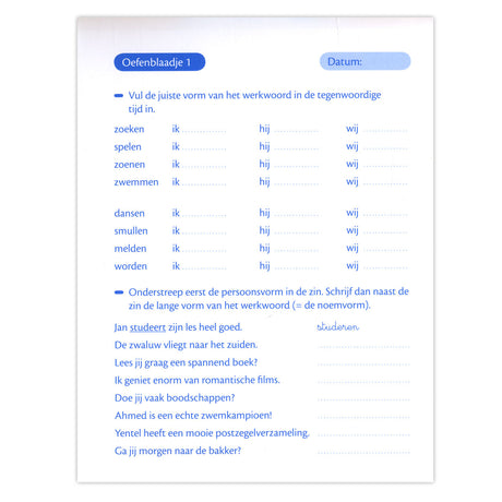 Fichas de práctica de ortografía y vocabulario deltas (10-11 años)