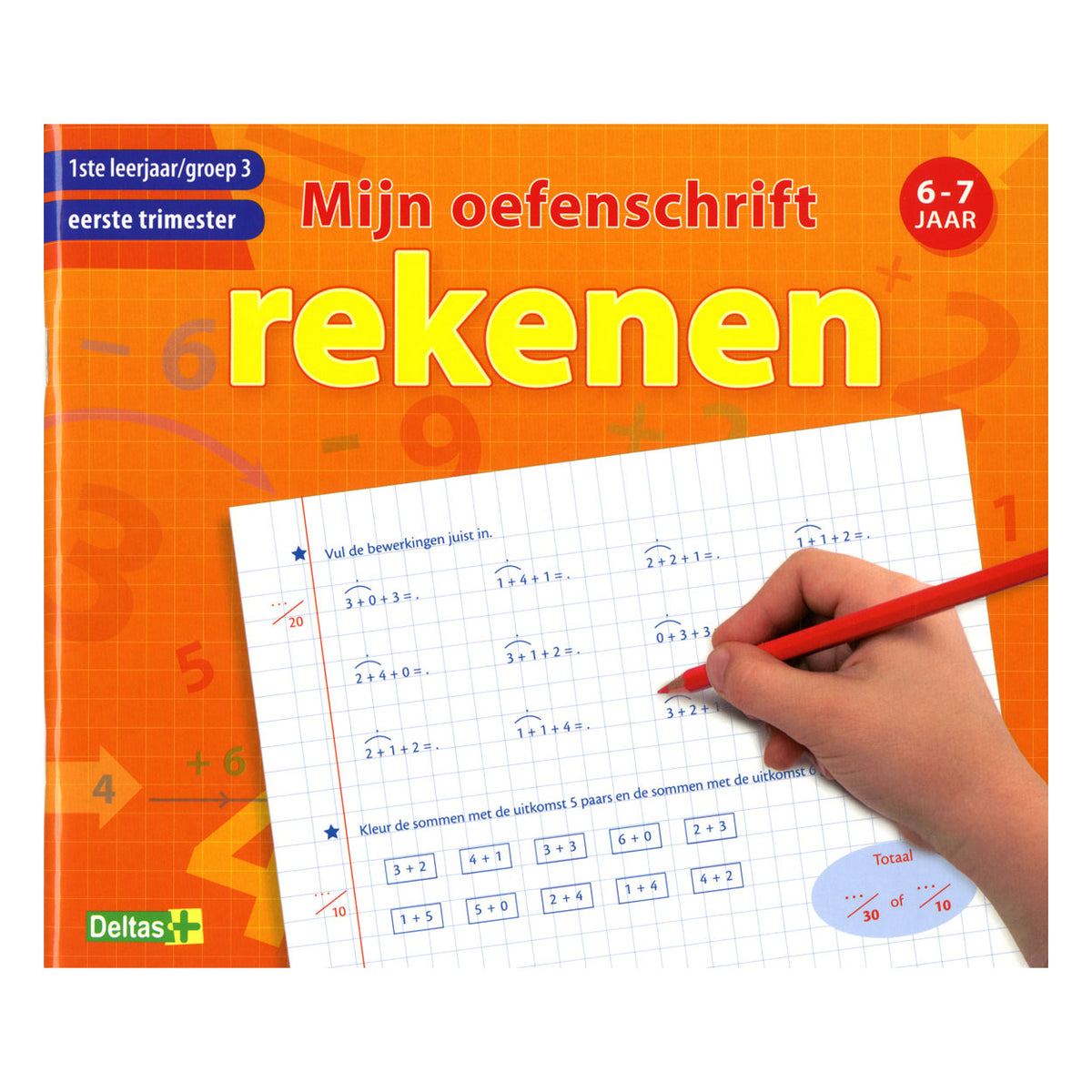 Cuaderno de práctica Deltas aritmética 6-7 años. 1er trimestre