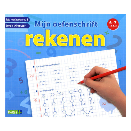 Cuaderno de práctica Deltas aritmética 6-7 años. 3er trimestre