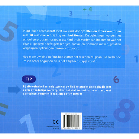 Cuaderno de práctica Deltas aritmética 6-7 años. 3er trimestre