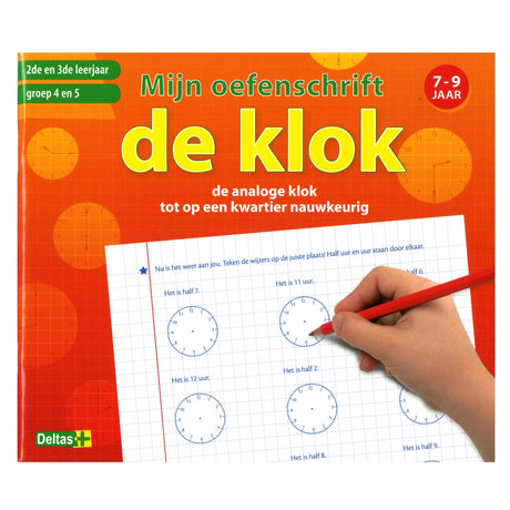 Deltas mi cuaderno de practica el reloj 7-9 años