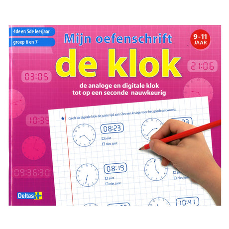Deltas mi cuaderno de practica el reloj 9-11 años