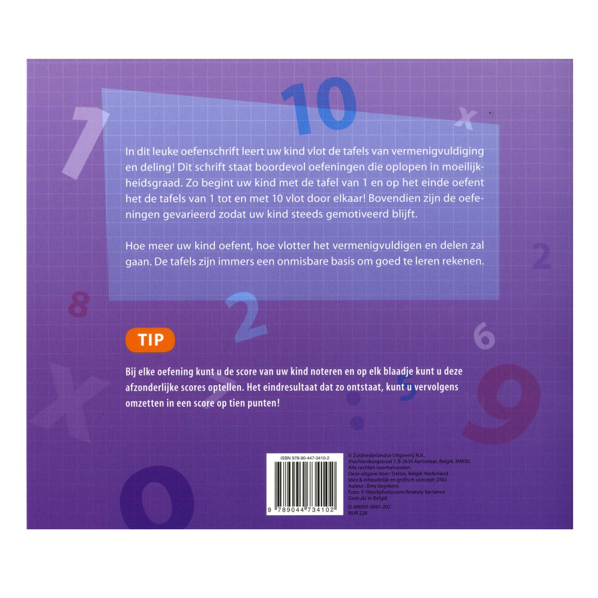 Deltas mi cuaderno de practica las tablas 7-8 años