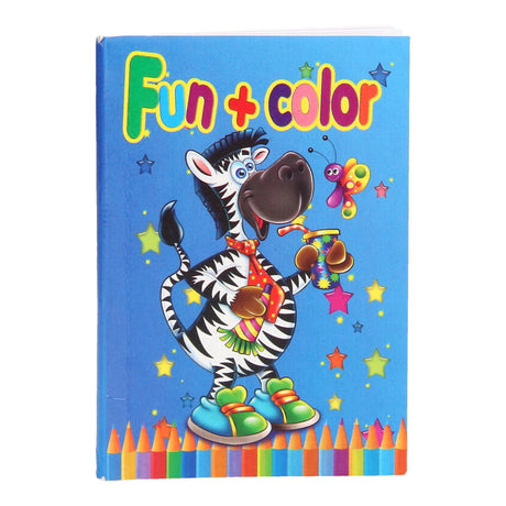 Libros especiales Países Bajos BV Folleto de juegos y colores divertidos para colorear
