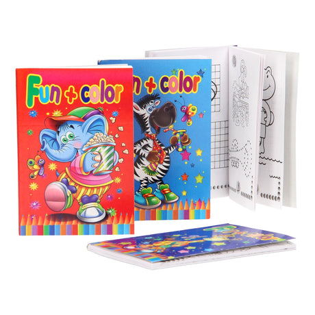 Libros especiales Países Bajos BV Folleto de juegos y colores divertidos para colorear