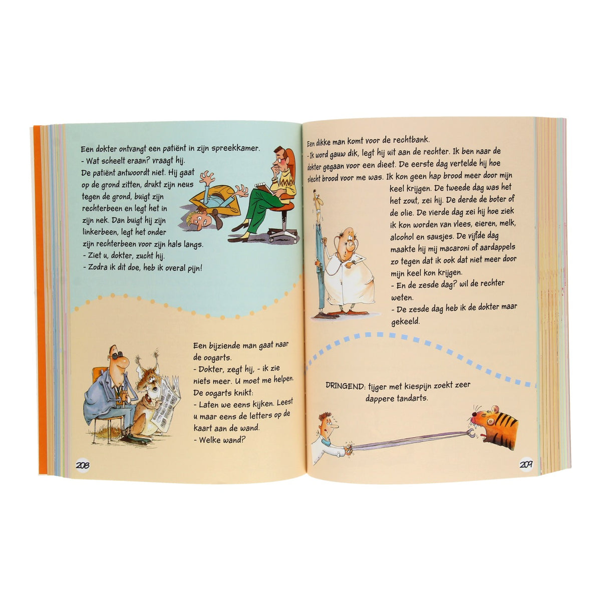 Libros especiales Países Bajos, por ejemplo, los 1000 chistes más divertidos.