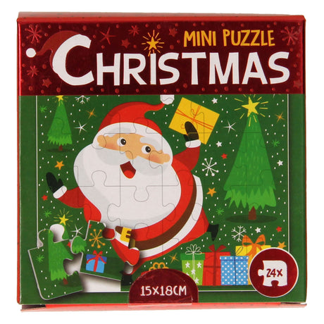 Minipuzle navideño de Wins Holland, 24 uds.
