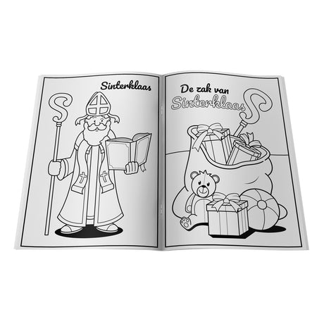 Libros especiales Países Bajos, por ejemplo, Sinterklaas, libro para colorear