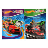 Libro para colorear hot wheels colorio