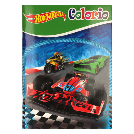 Libro para colorear hot wheels colorio