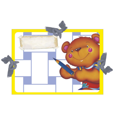Libro especial Carpeta de almacenamiento de dibujos de Holanda BV A3 - oso