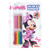 Especialidades de libros Nederland BV Colors by Number - Minnie Mouse