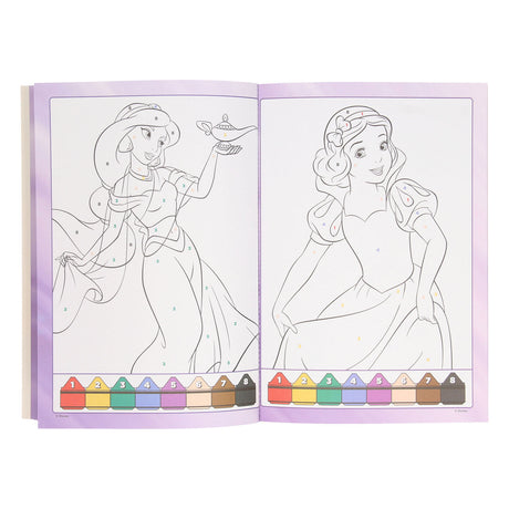 Libros Especiales de Libro Nederland BV Colores por número - Princesas