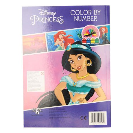 Libros Especiales de Libro Nederland BV Colores por número - Princesas