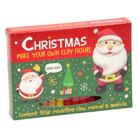 Haz tu propia figura de arcilla Navidad