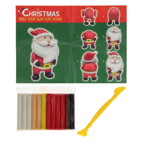 Haz tu propia figura de arcilla Navidad
