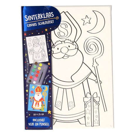 Gana el conjunto de pintura Holland Canvas Sinterklaas