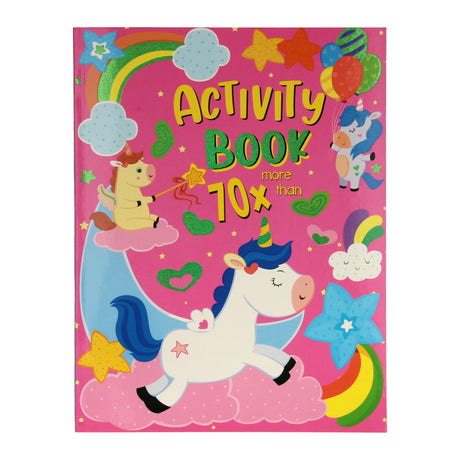 Gana libro de actividades de Holanda - unicornio