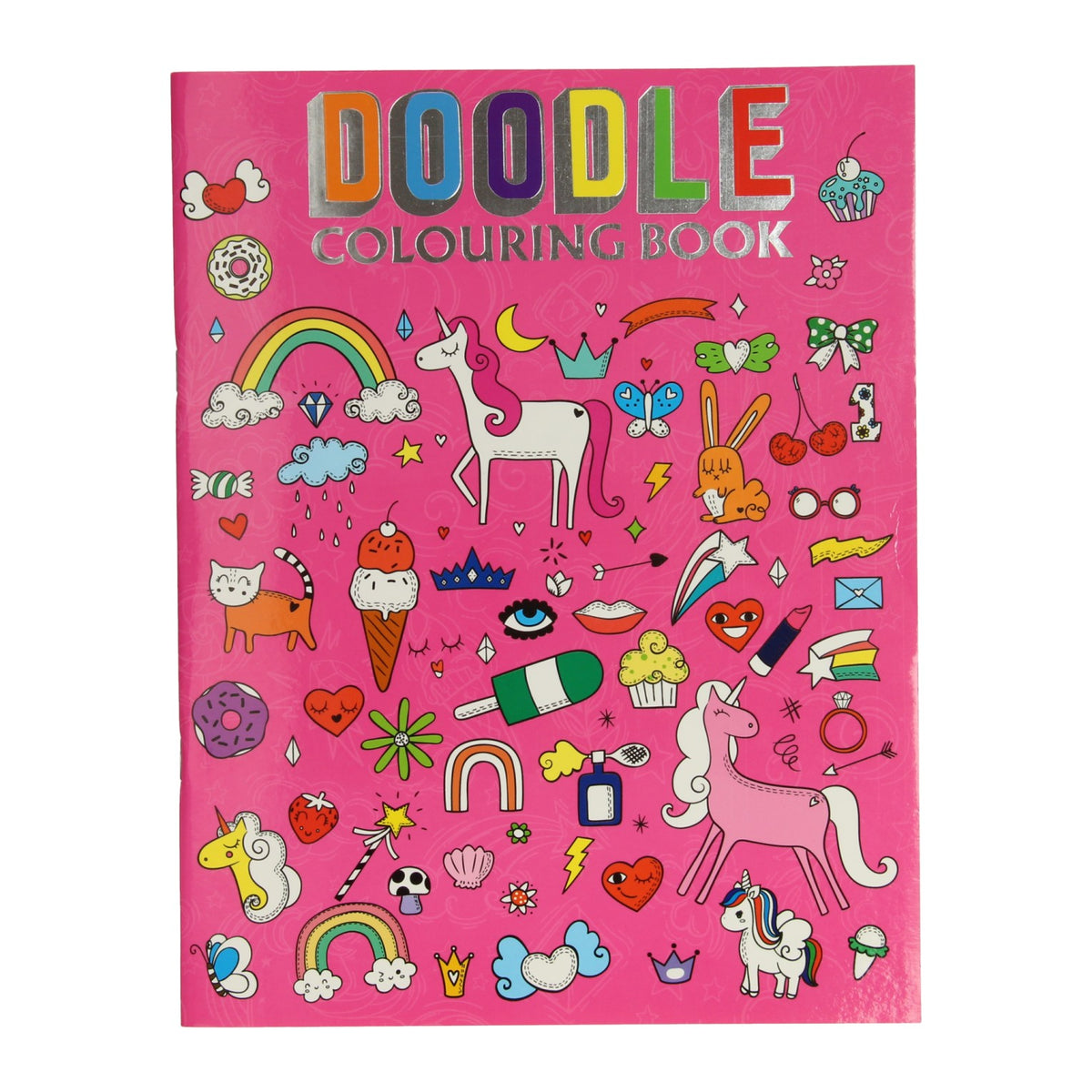 Gana el libro para colorear holland doodle - unicornio