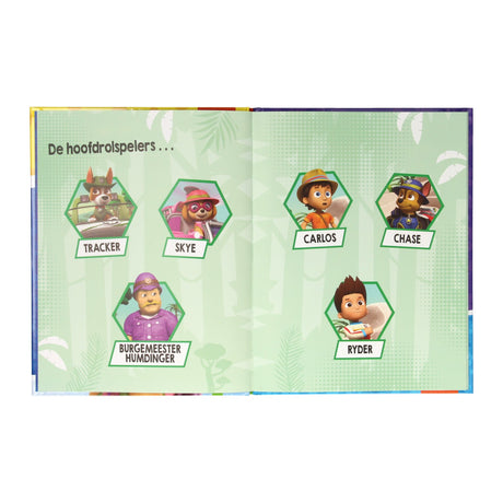 Gana Holanda leyendo el libro Los Cachorros Salvan a la Patrulla Canina Mayor