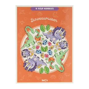 Gana Holanda I colorea mandalas dinosaurios