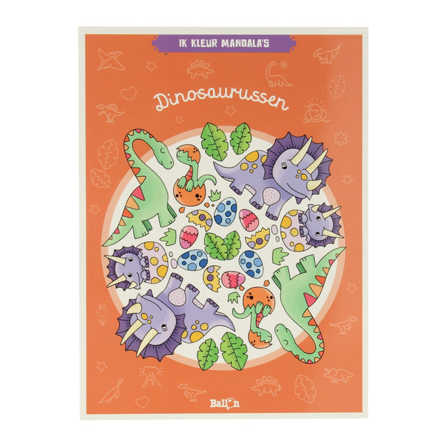 Gana Holanda I colorea mandalas dinosaurios