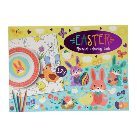 Wins Holland manteles individuales para colorear Pascua, 12 uds.