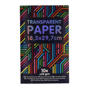 Gana el papel transparente Holanda de color, 10º.