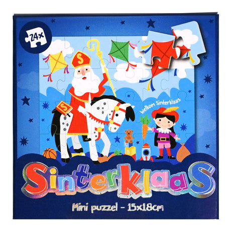 Mini rompecabezas Wins Holland Sinterklaas, 24 piezas.