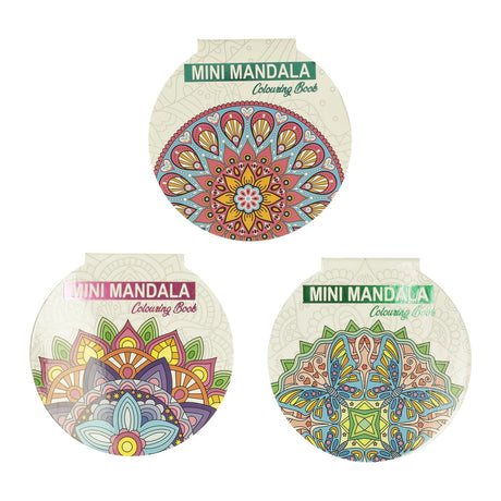 Gana la ronda del libro para colorear Holland Mini Mandala