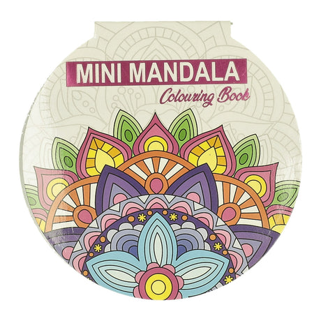 Gana la ronda del libro para colorear Holland Mini Mandala