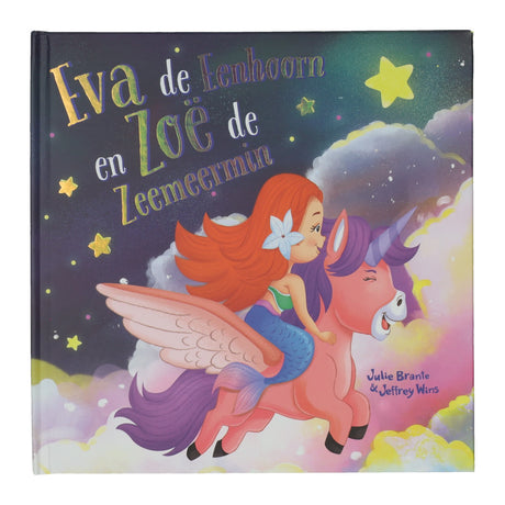 Wins Holland libro ilustrado grande: Eva el unicornio y Zoe la sirena