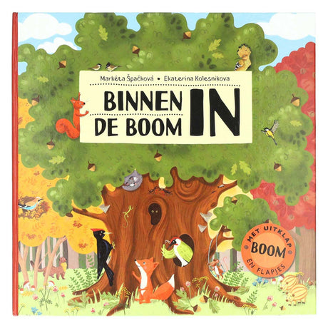 Libros especiales Países Bajos BV libro desplegable y con solapa en el interior del árbol
