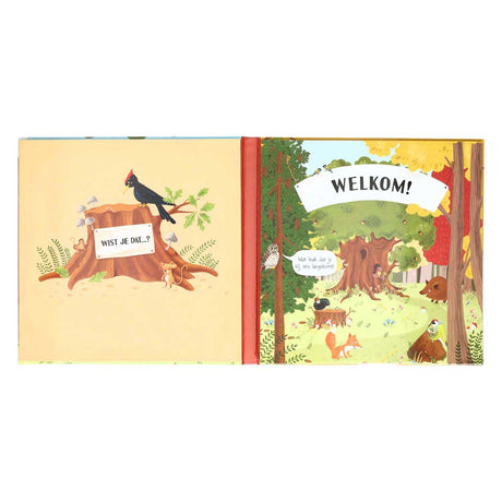 Libros especiales Países Bajos BV libro desplegable y con solapa en el interior del árbol