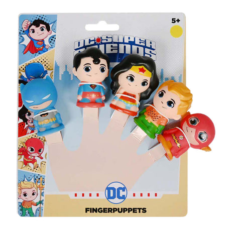 Gana las marionetas de dedo de Holland DC Comics